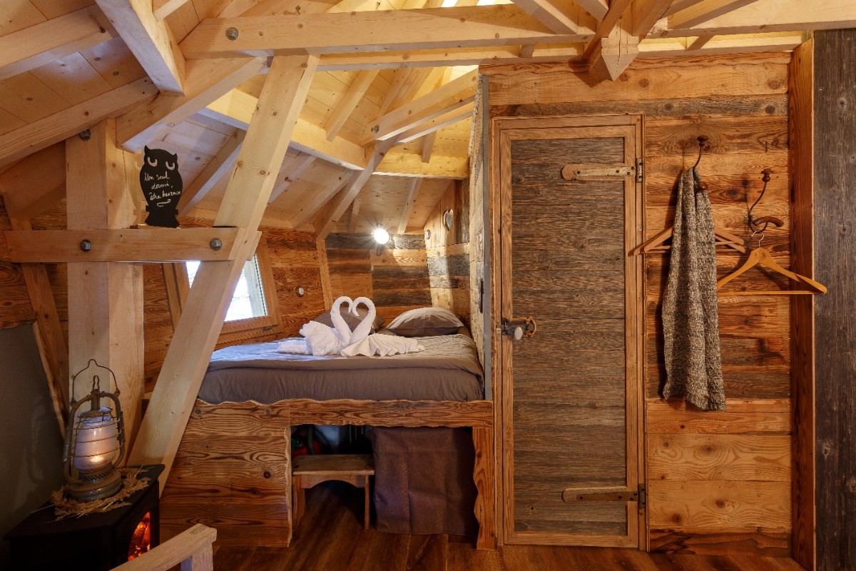 Intérieur Cabane "La Bordée"