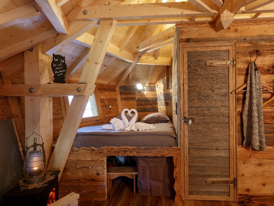 Intérieur Cabane "La Bordée"