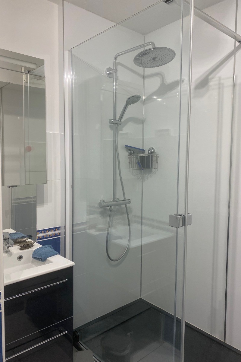 salle de bain, lavabo, machine à laver