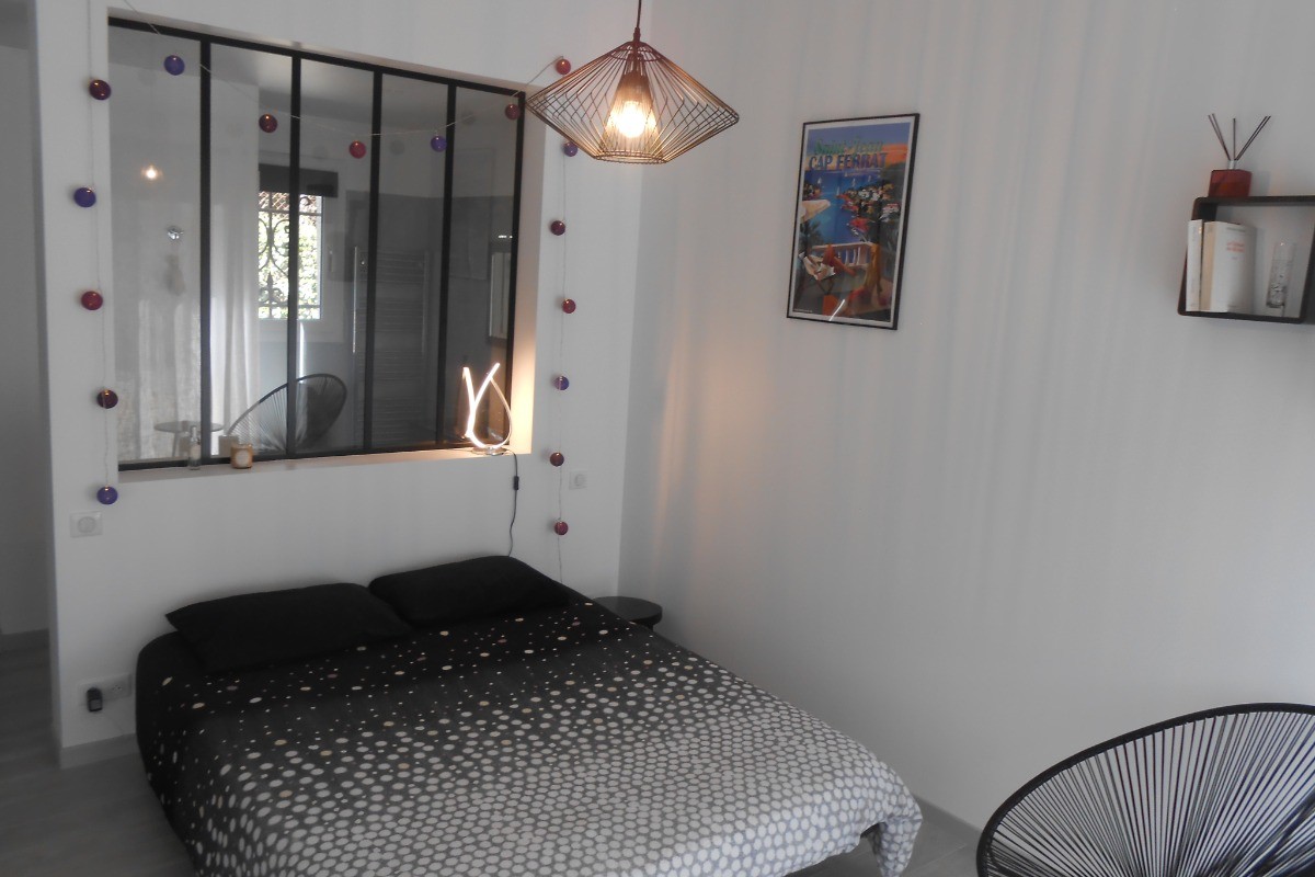 La Cigalette : Couchage 1,60 m x 2,00 m