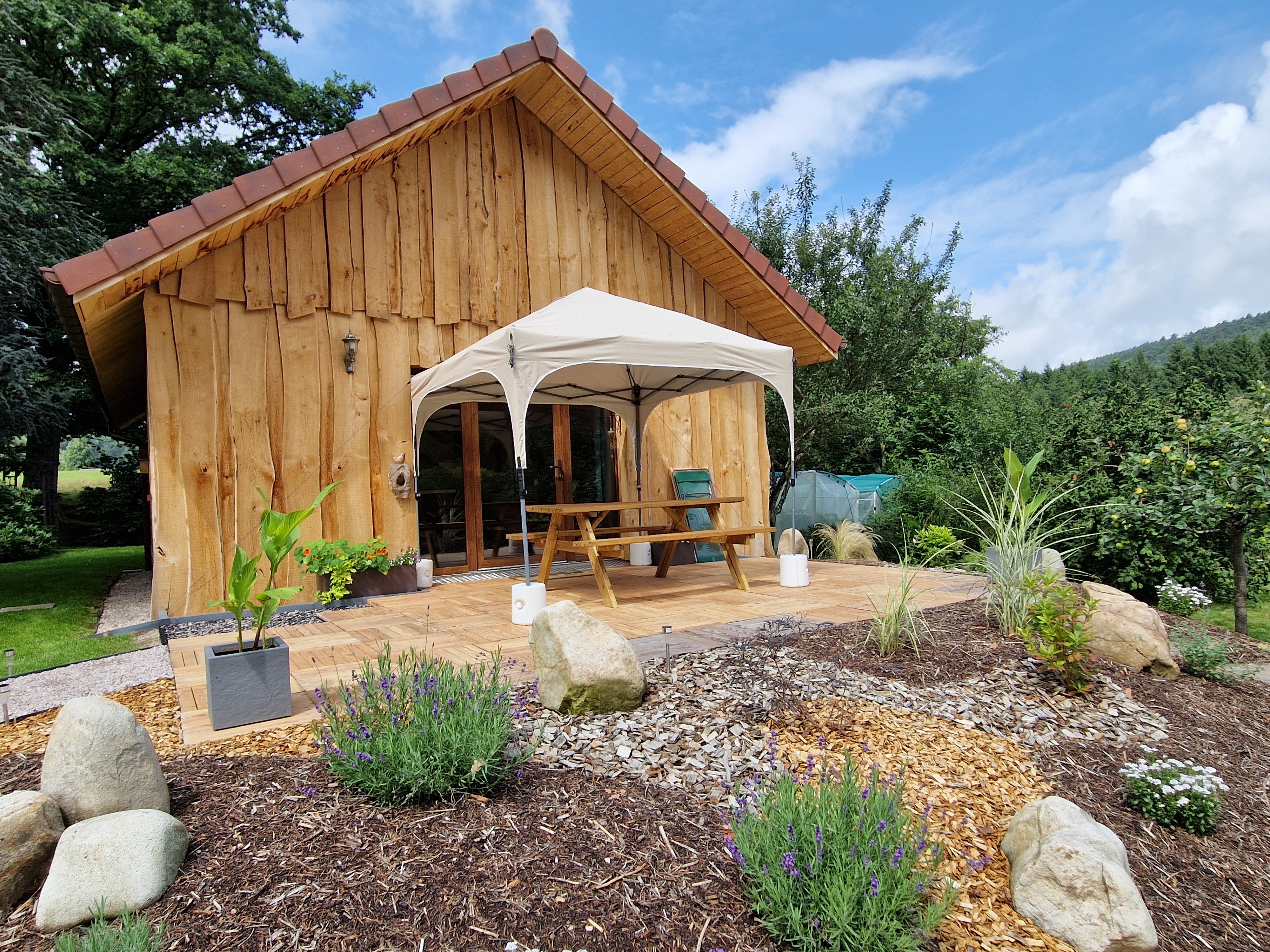 Terrasse - Le P'tit Nid sous le Chêne