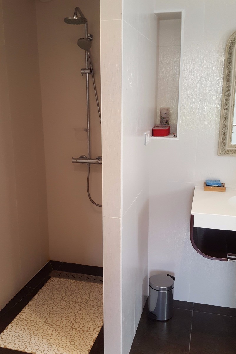 Salle de bains douche et baignoire