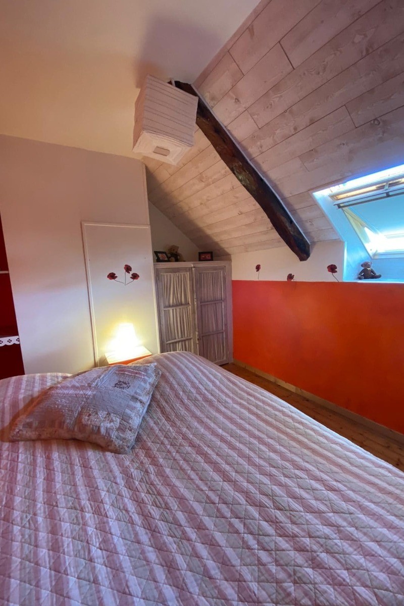 Chambre Coquelicot en lit double ou 1 ou 2 lits simple