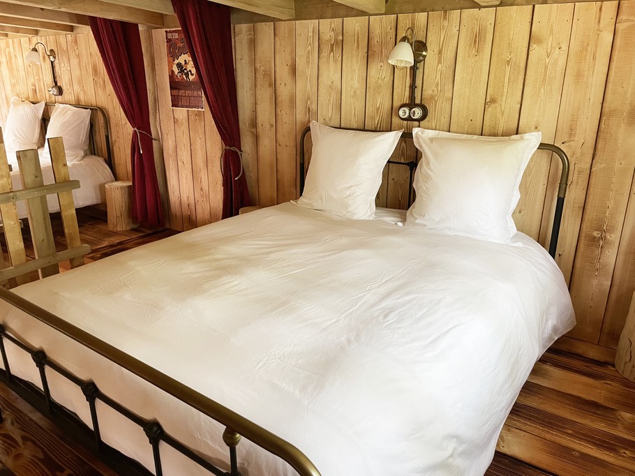 Chambre - Cabane du Shériff - Lac de Pierre Percée