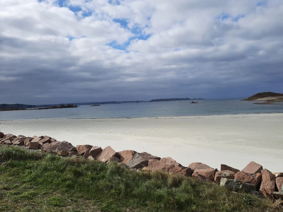 Plage des Dunes à Port Blanc