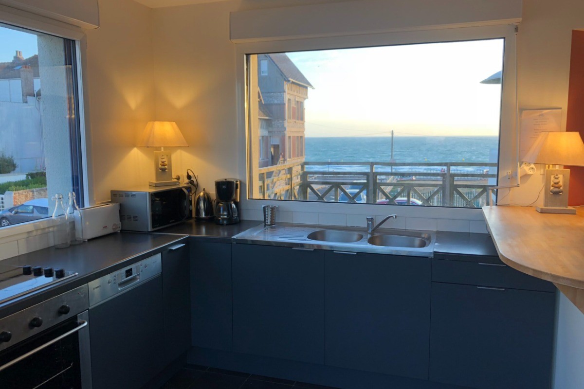 Villa Dauphine - Appartement Corail - Cuisine