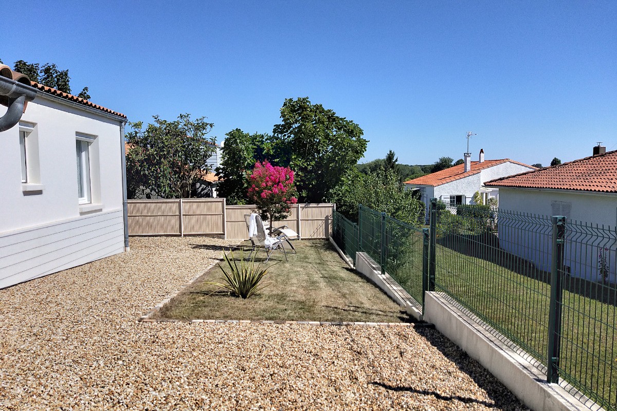 La vue du jardin