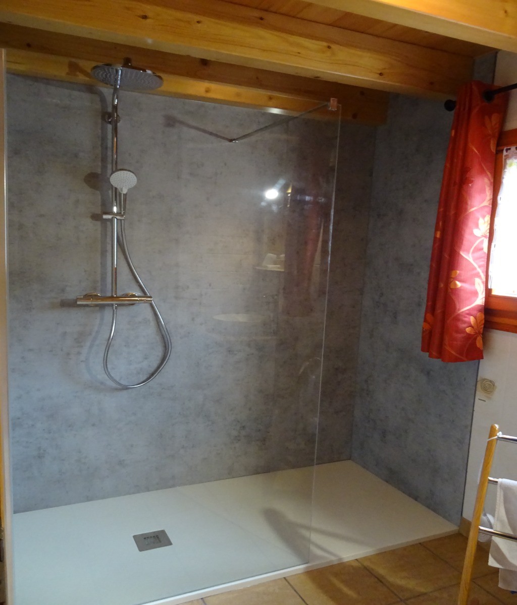 Douche à l'italienne