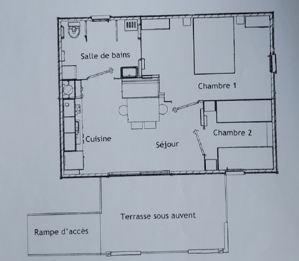 Plan du chalet
