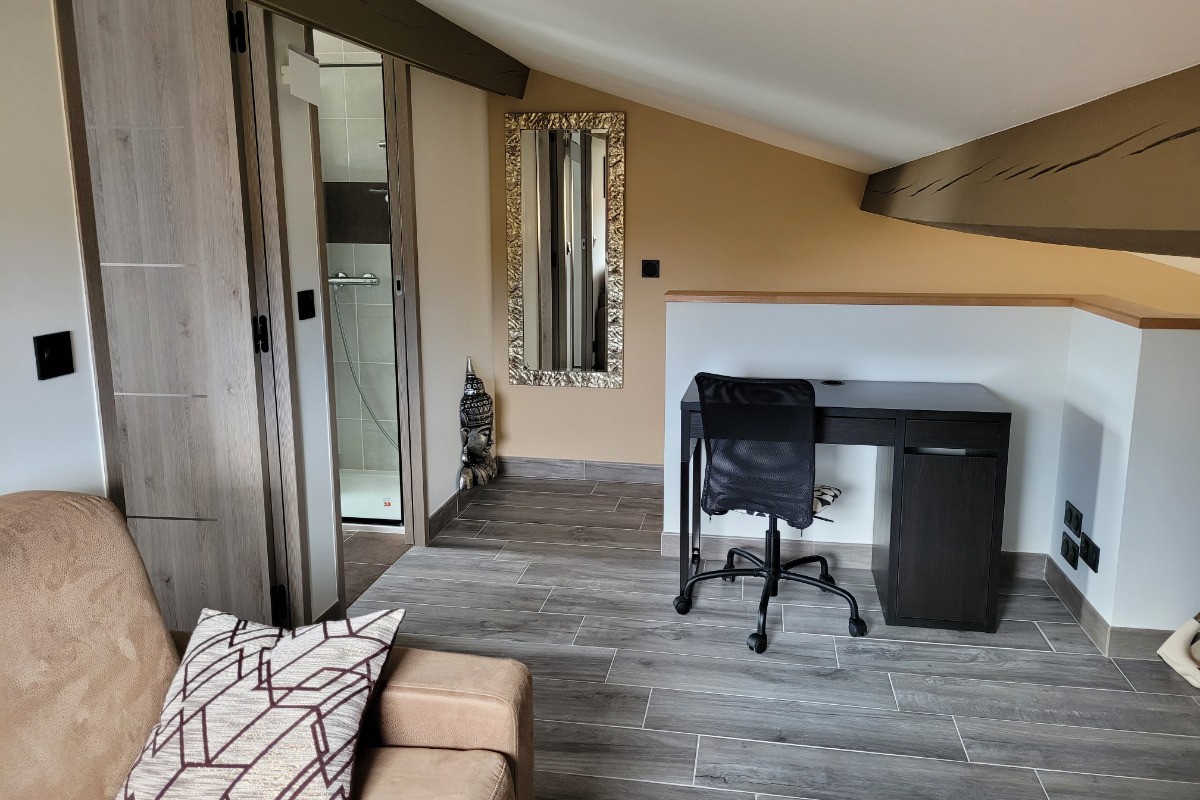 Mezzanine côté travail