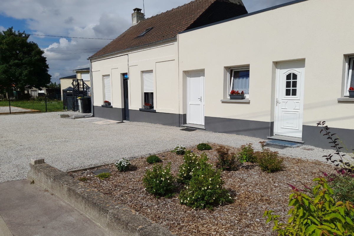 parking devant la maison