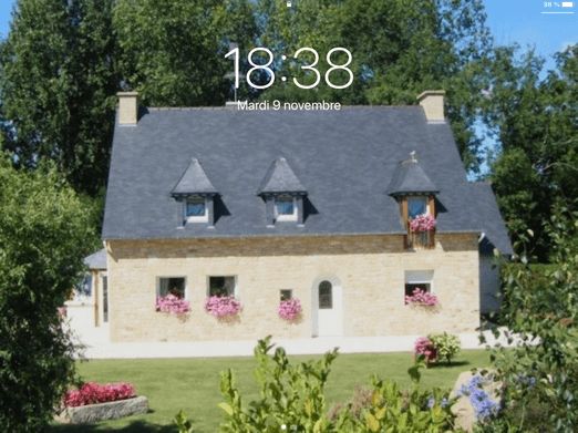 Vue extérieure de la maison