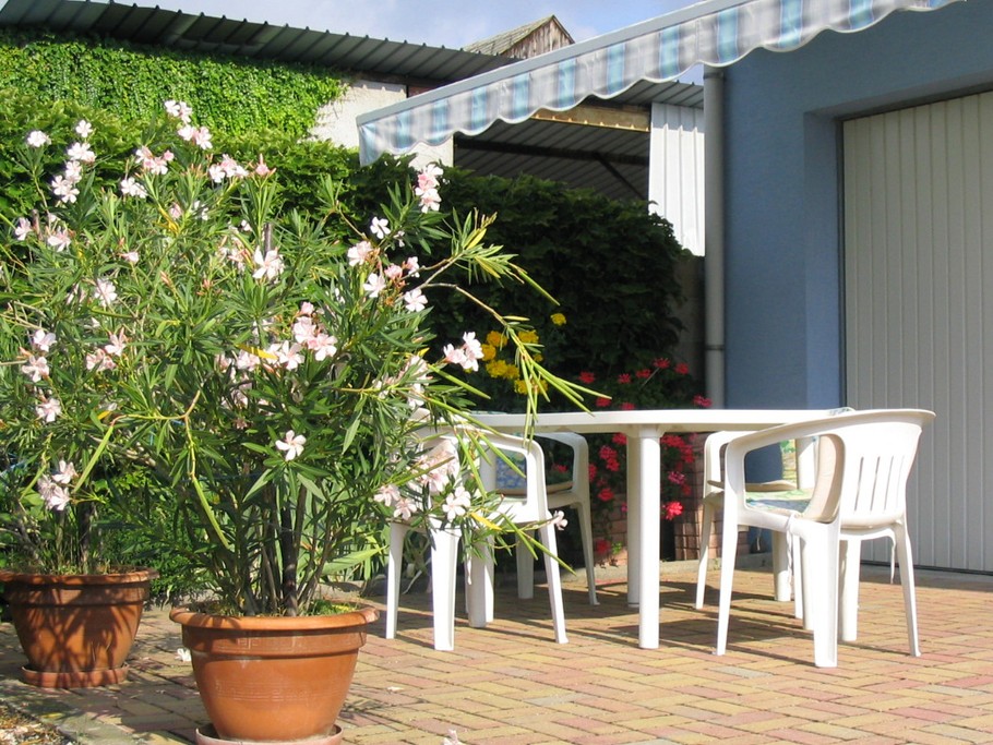 Terrasse privative ombragée 28m²