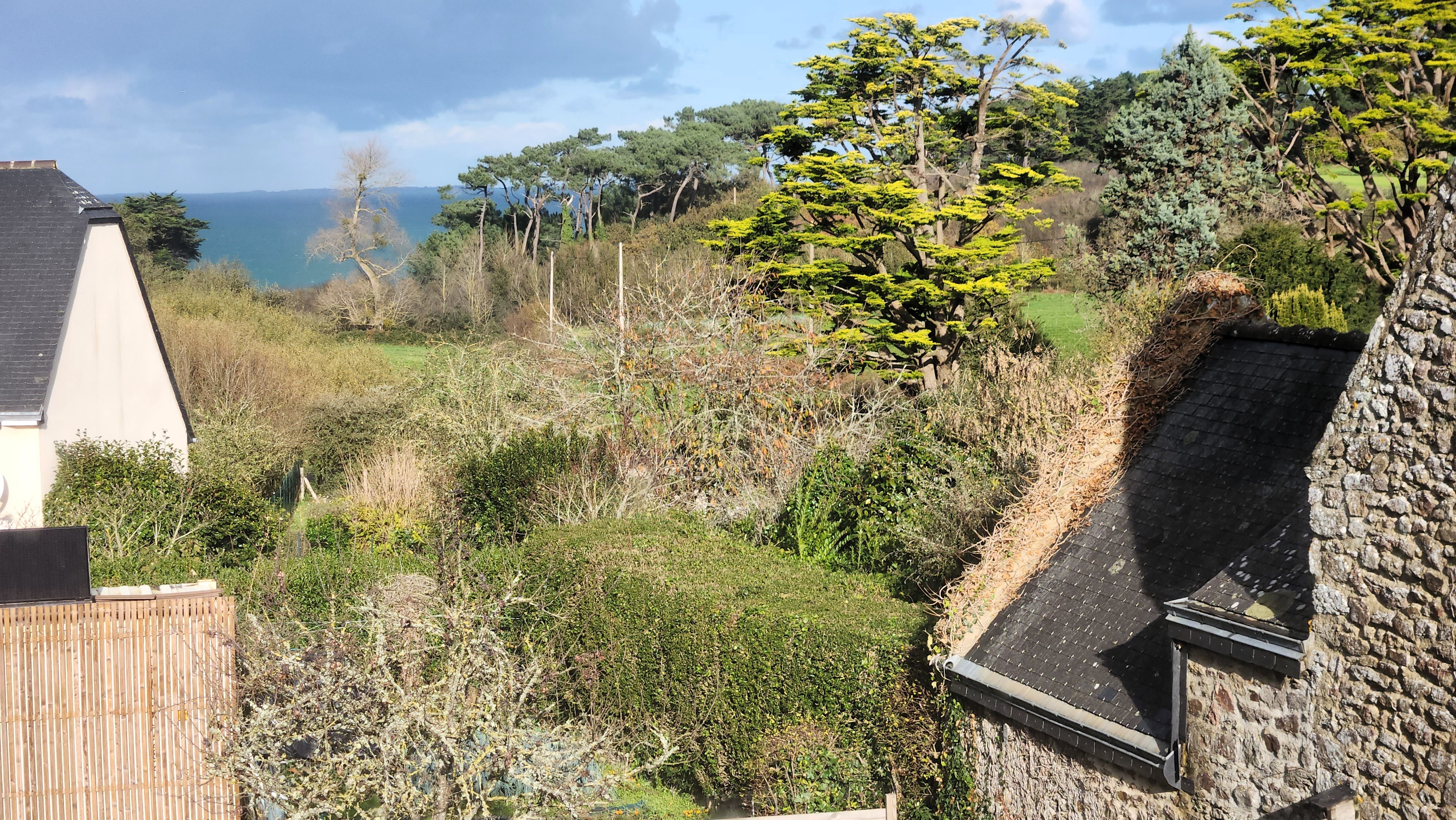 Vue mer depuis la chambre au 2e étage