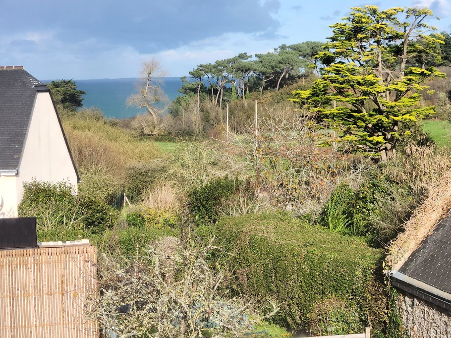 Vue mer depuis la chambre au 2e étage