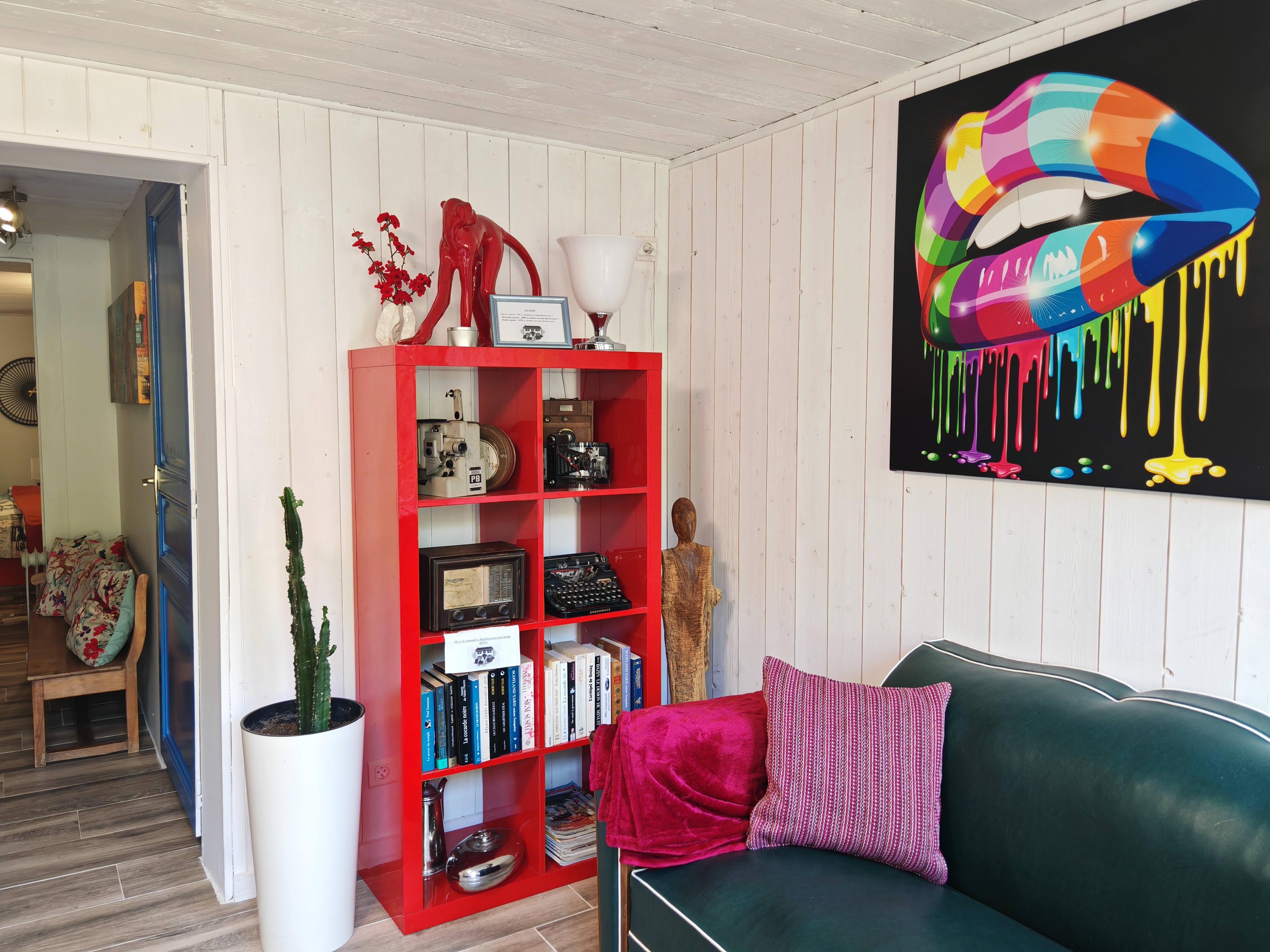 Salon chambre Rouge