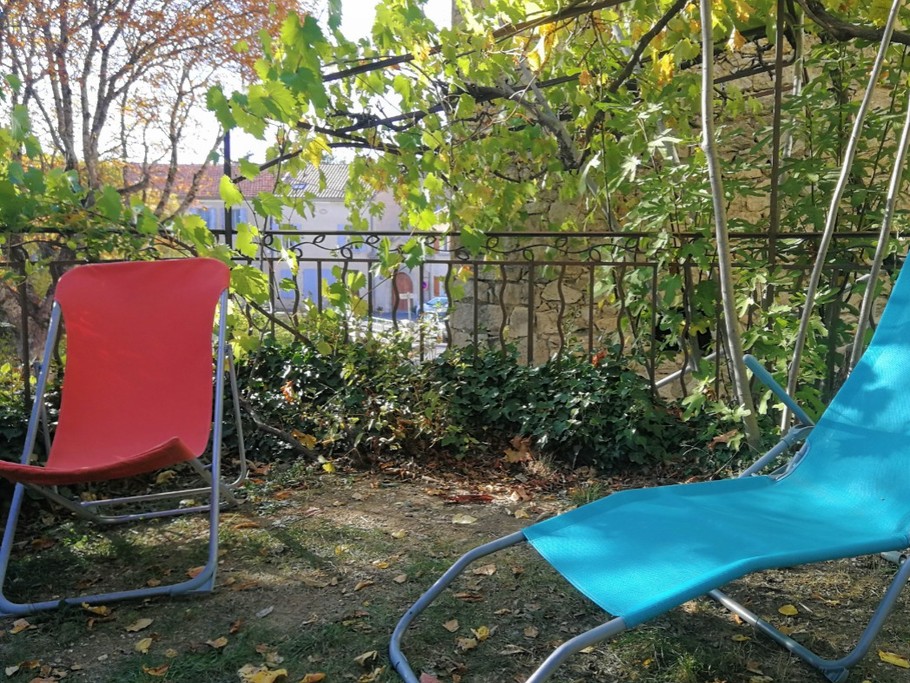 Jardinet ombragé, Les Marronniers, Reillanne