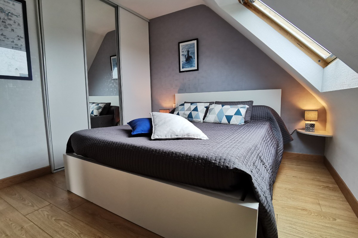 Chambre avec 1 lit 160