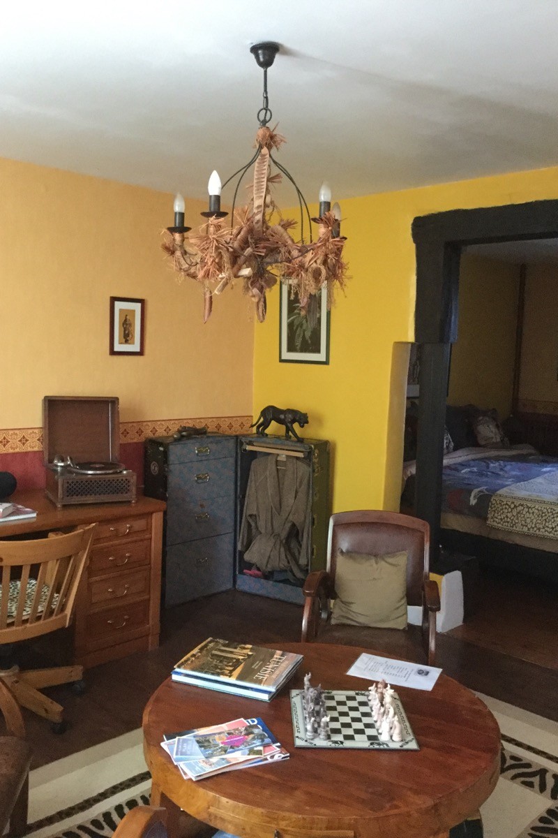 Salon de la chambre du voyageur