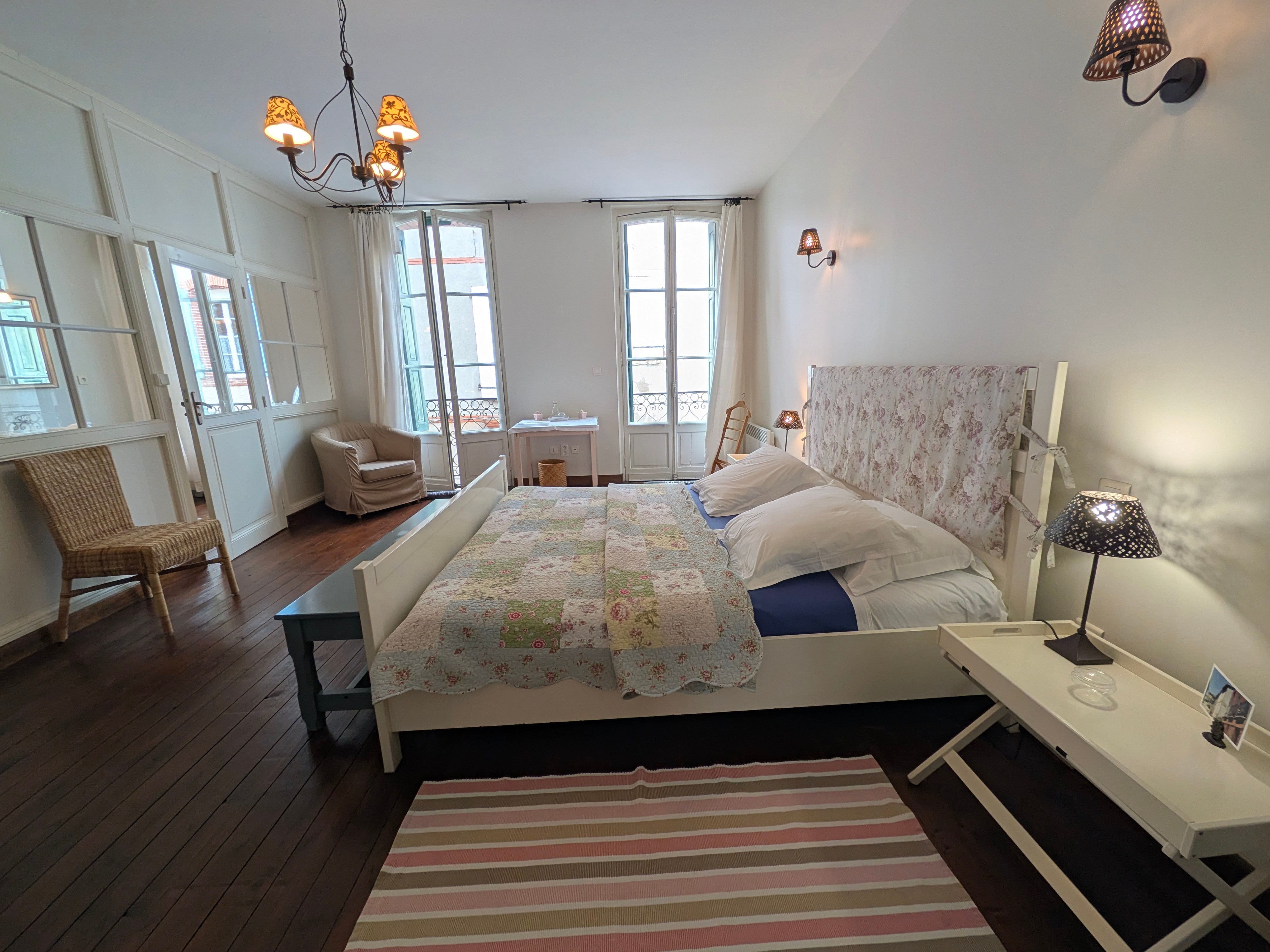 Chambre Alienor 2 pers. Chambres d'hôtes "La Fuite en Egypte"