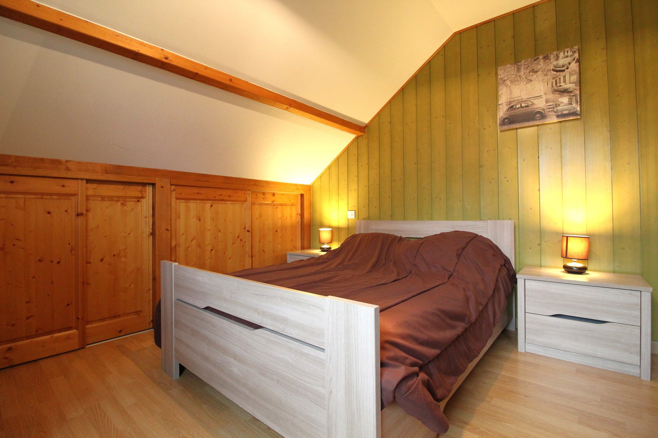 Chambre n°1 - Le Chalet Vert, 1er étage, à La Bresse