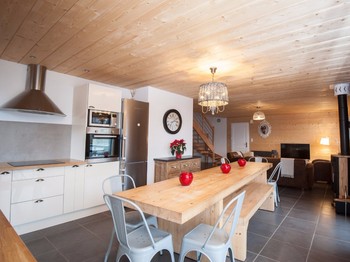 Pièce de vie - Chalet les Biches Isabella - Gérardmer Vosges