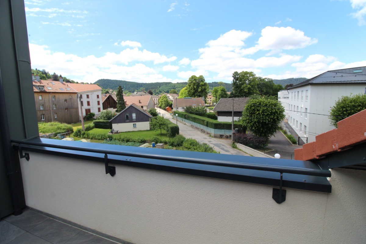 Vue sur la ruelle vers la place du Vieux Gérardmer - Appartement "Blanc Bois" à Gérardmer