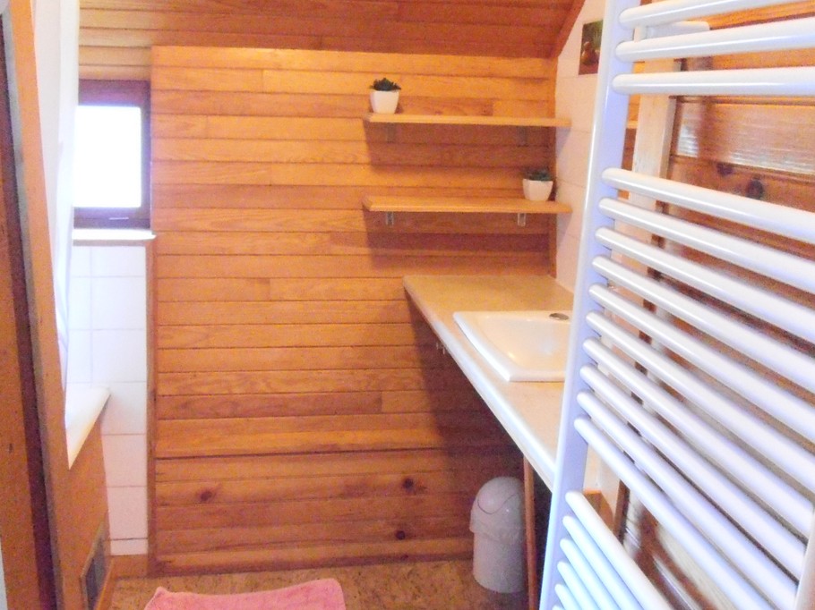 Chalet N°5 Les Egravats - Mont Dore, Puy de Dôme - Salle de bains (RdC)