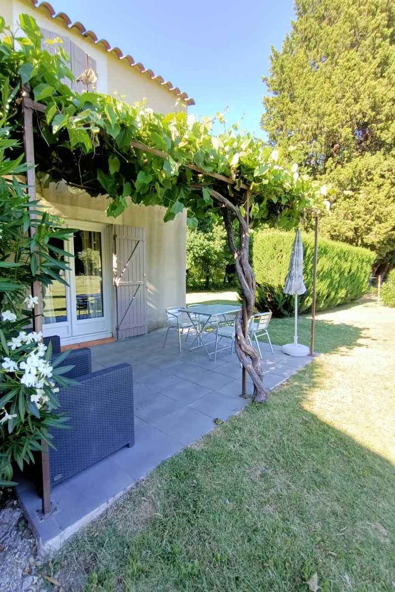 La terrasse côté sud