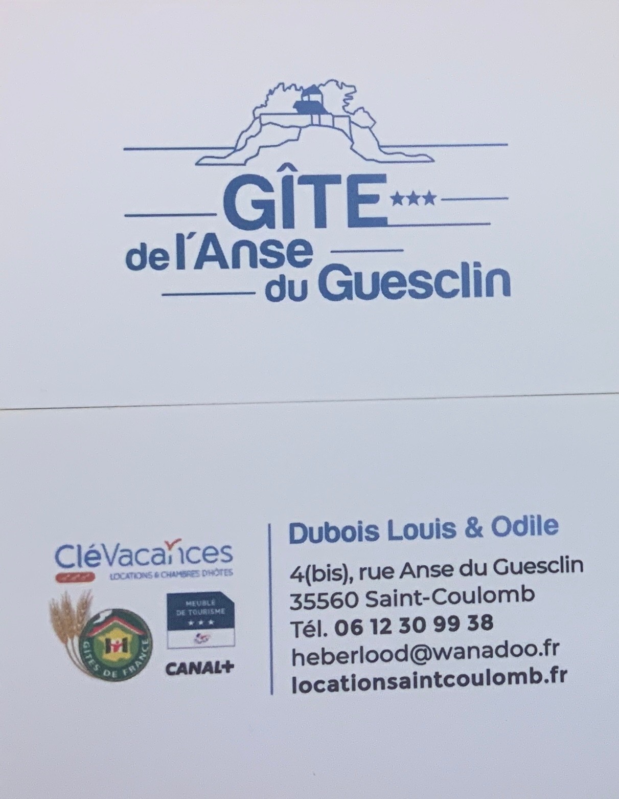 Notre Gîte de l’Anse du guesclin