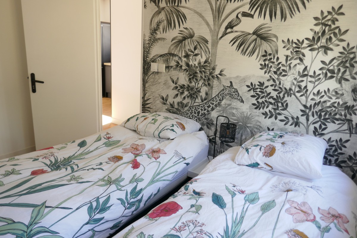 Chambre 2 lits en 90