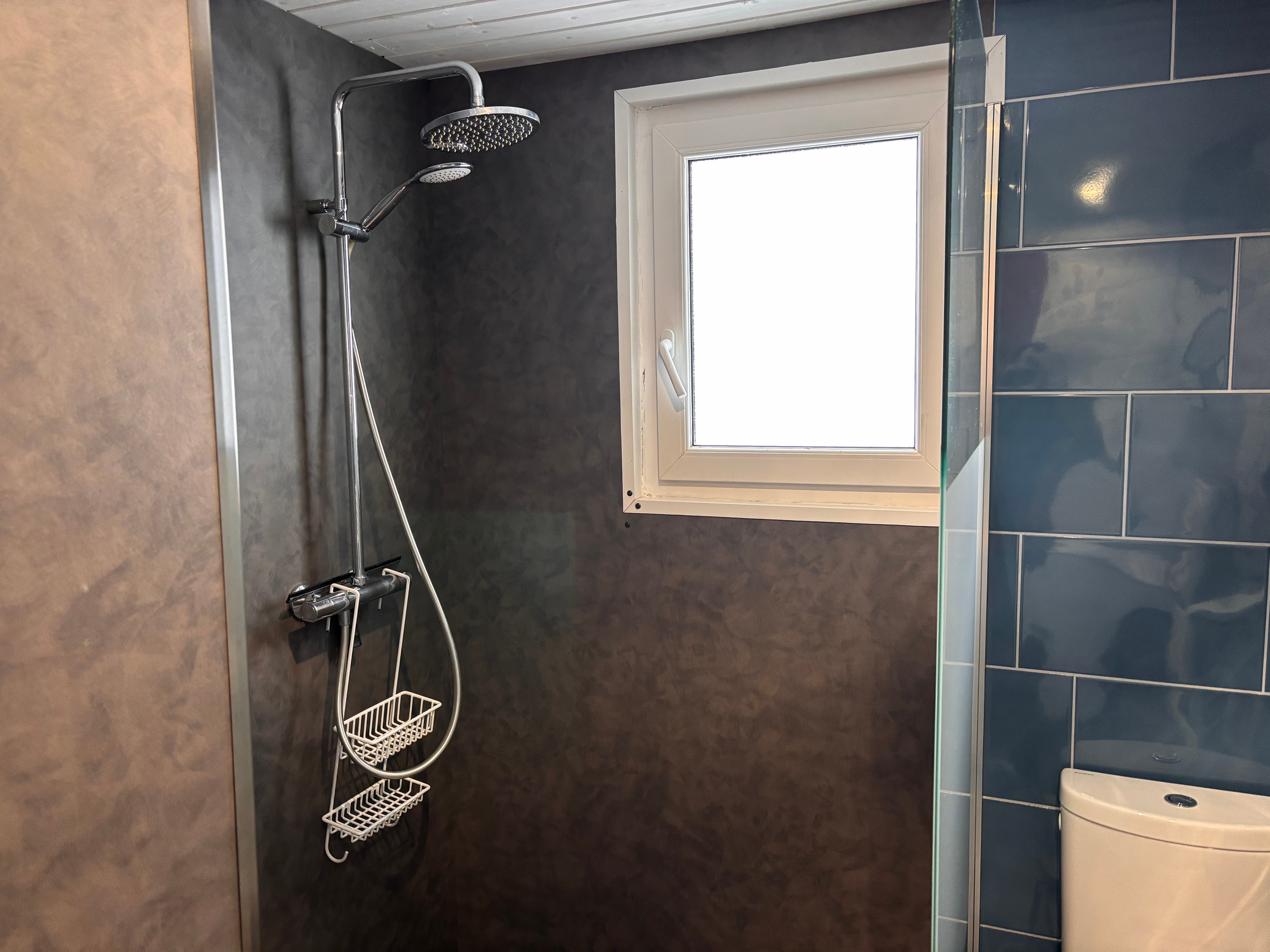 Salle d'eau avec WC - Chalet Le Podent - La Bresse