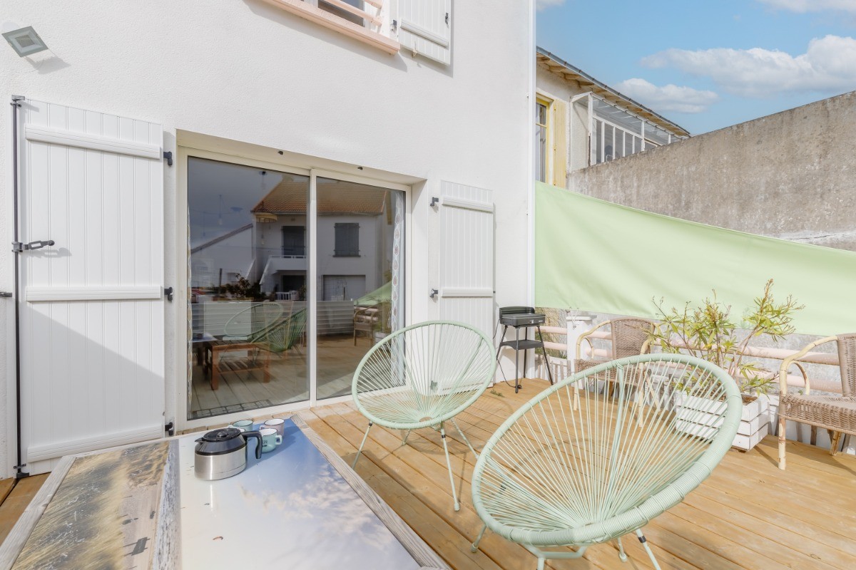 terrasse exposée sud accès logement pour PMR