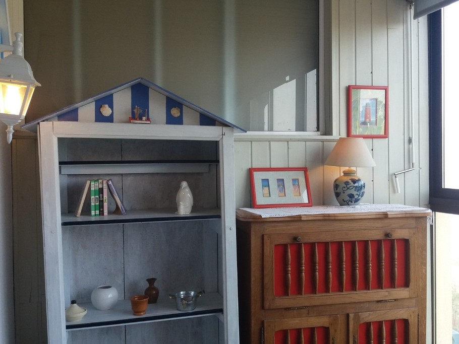 Côté véranda vue mer