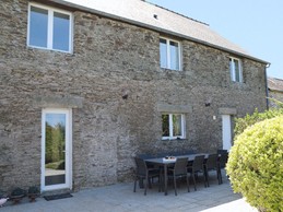 Façade arrière de la maison, exposée nord