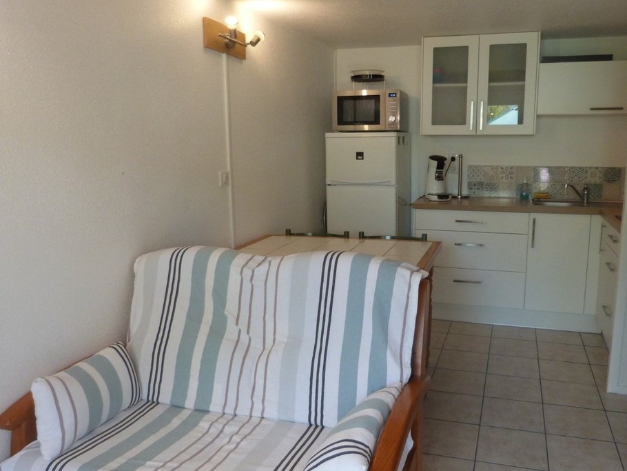 Séjour avec coin cuisine