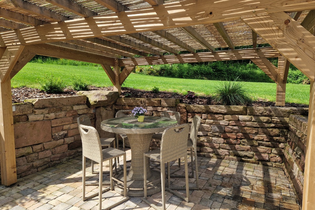 Pergola - Gîte Aux Portes de Vrupt Saint-Nabord