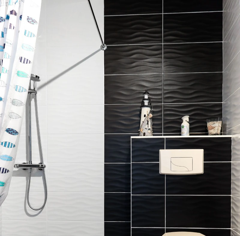 Salle de bain chambre "Le Phare Bleu"