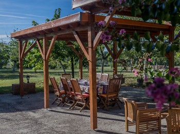 la terrasse des petits dej.