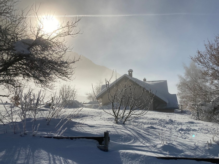 Le gite ... l'hiver...