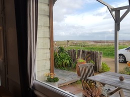 Vue du Sillon Du Talberg à marée basse depuis le séjour