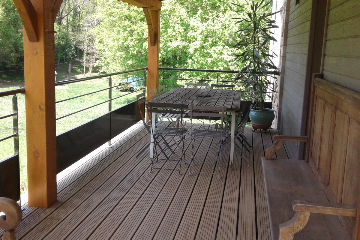 terrasse couverte
