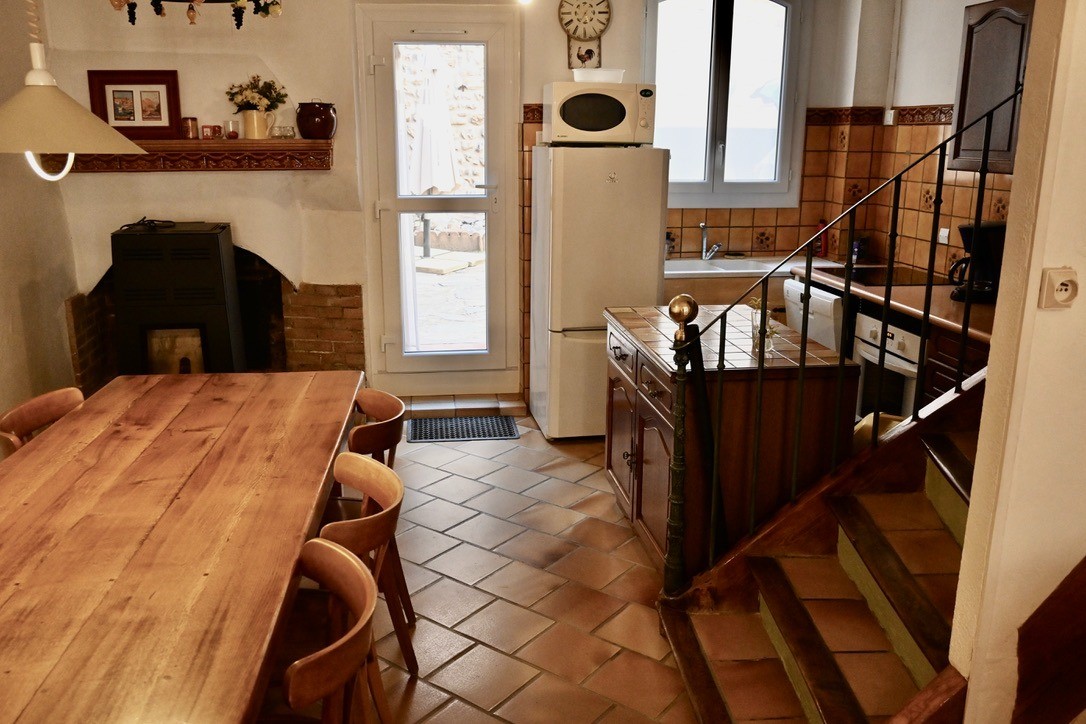 Séjour ouvert sur cuisine