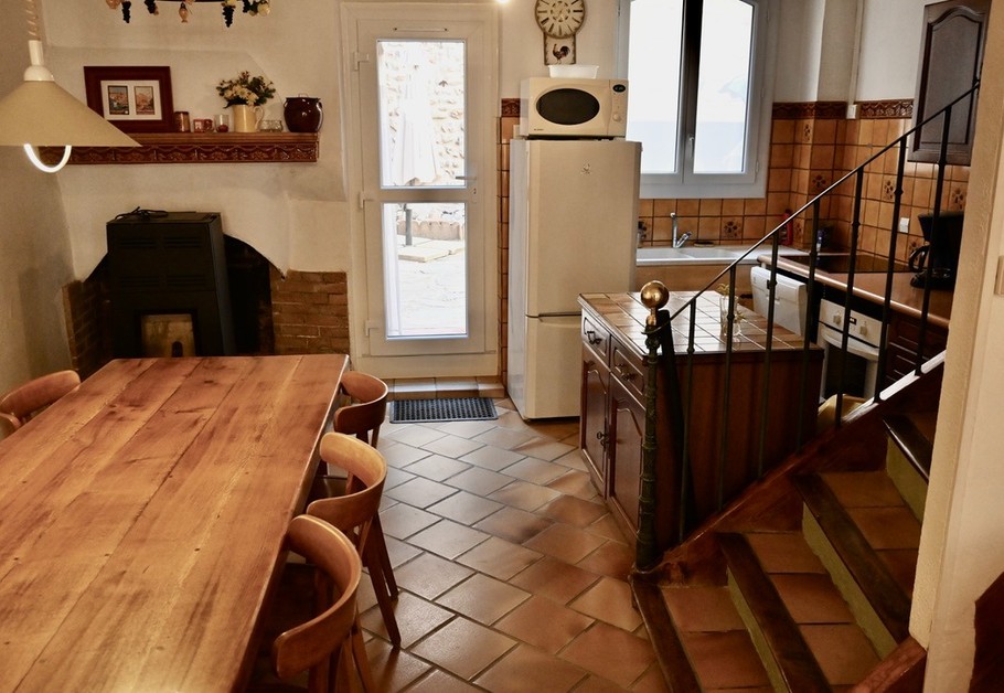 Séjour ouvert sur cuisine