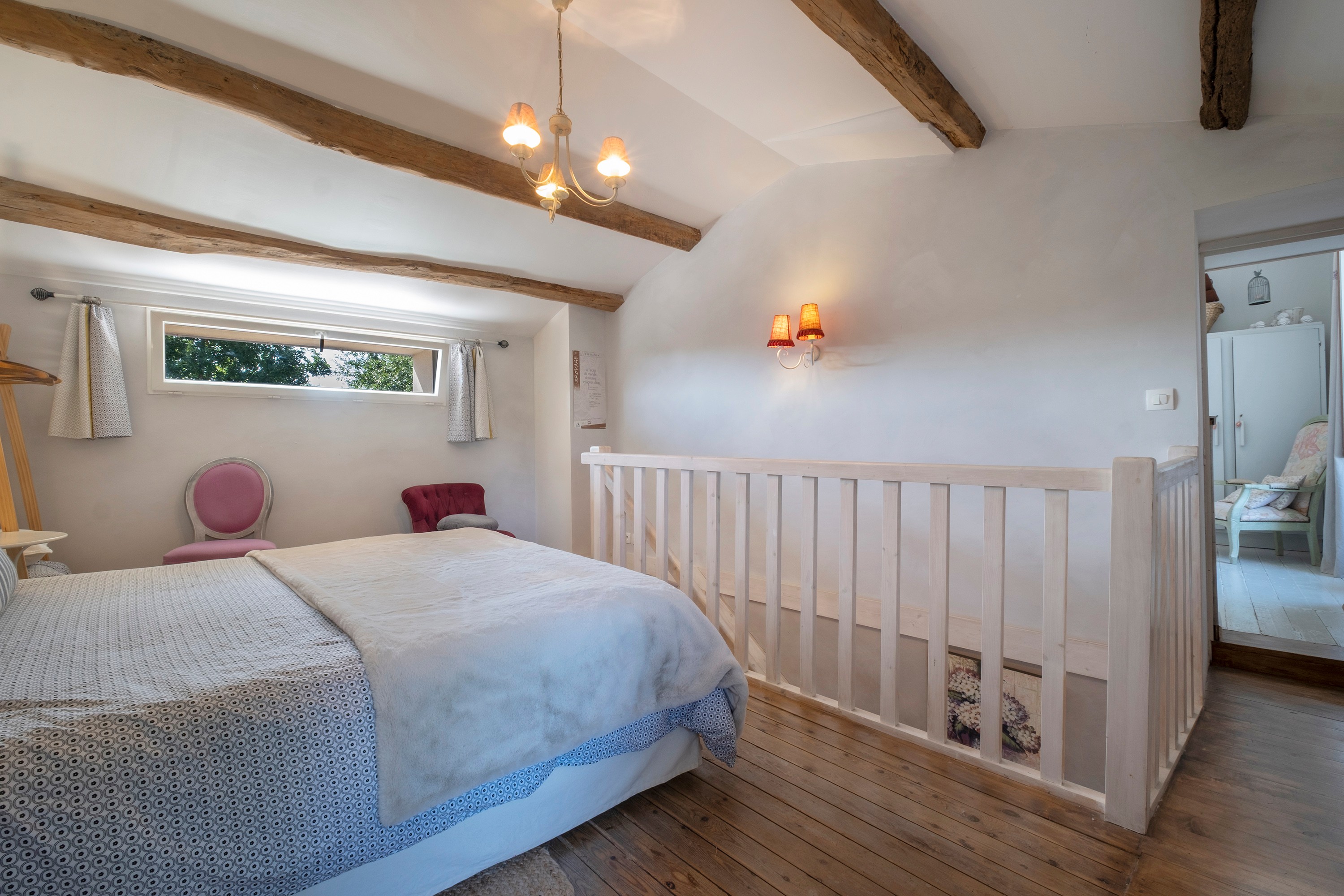chambre un lit