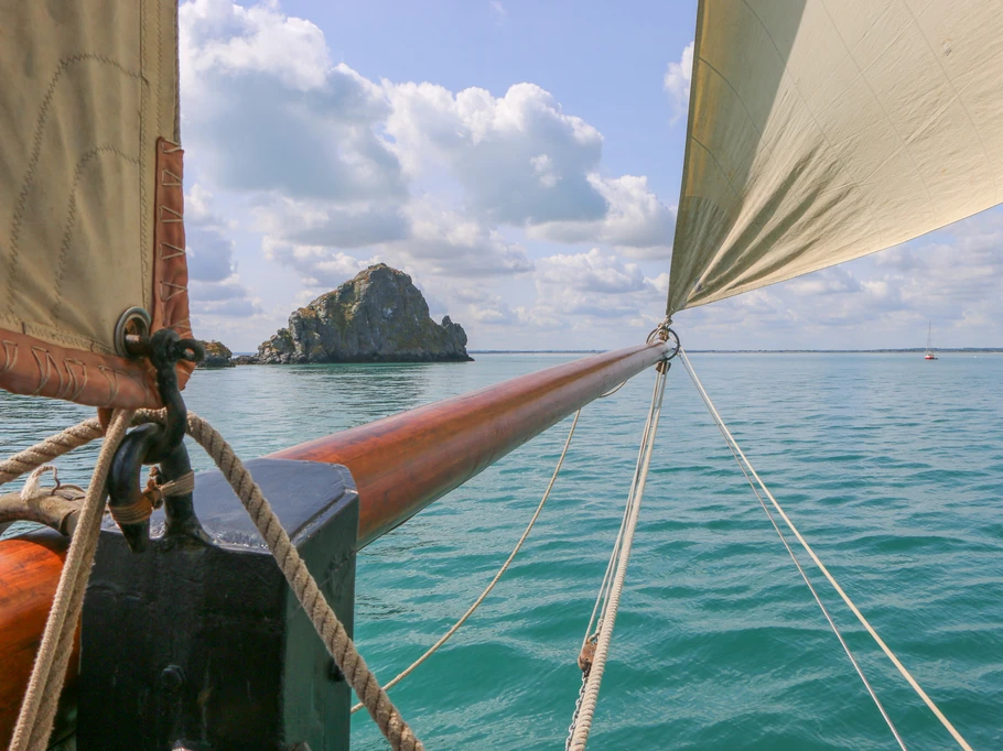 Sortie en mer sur la bisquine La Cancalaise à Cancale