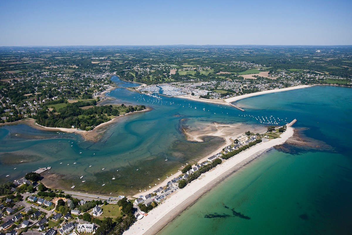Plage de cap Coz à Fouesnant