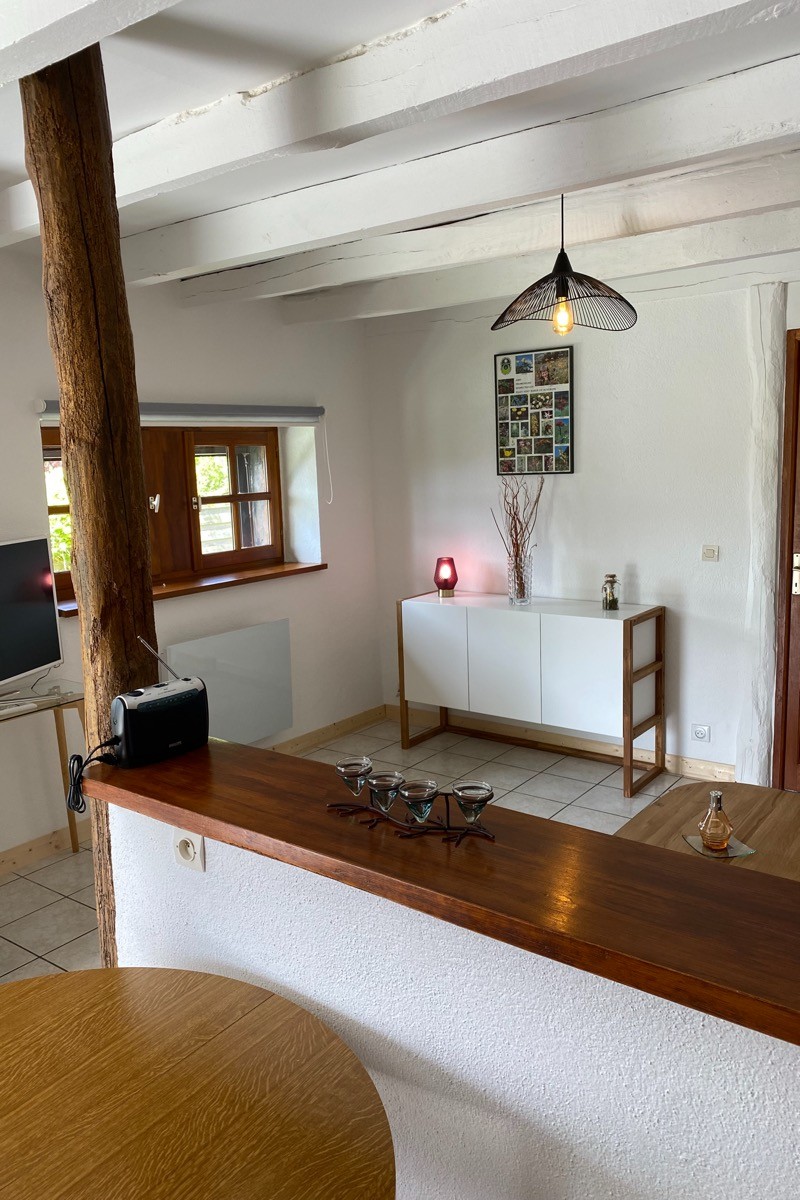 salon depuis cuisine "les cocus"