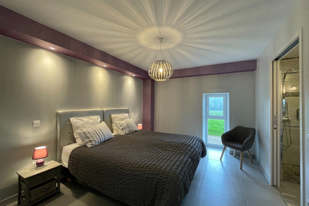 Chaque chambre à sa salle d'eau attenante - L Escale ô Sources