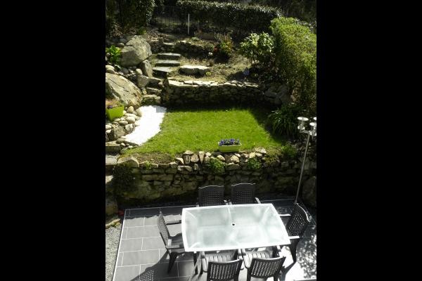 MENES location Perros-Guirec jardin avec terrasse